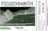 Frühjahr 2003 Nr. 14 Kostenloser Informationsabend und ...biovegan.org/wp-content/uploads/2014/10/Regenwurm-Heft-bio-vegan.pdf · Die Zeitschrift für Bio- und Vegan-Interessierte