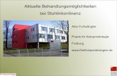 Alex Furtwängler Praxis für Koloproktologie Freiburg www ... · Information, Lebensstil, Medikamente ?, WC-Zugang verbessern ... Magnetischer Ring): magnet. Kräfte vs. Valsalva