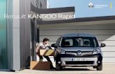 Renault KANGOO Rapid - ahm.gmbh · Laderaumvolumen des Kangoo Rapid mit Doppelkabine von 2,4 m³ auf 3,6 m³ – groß genug für eine Europalette! Der Kangoo Rapid Maxi 2-Sitzer