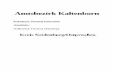 Kreis Neidenburg/Ostpreußen · Zusammenstellung der Grundstücke in der Gemeinde Kaltenborn Gesamteinwohnerzahl am 1. September 1939 der Gemeinde Kaltenborn und Försterei Eichwerder,