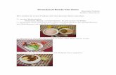 Deutschland-Bericht: Das Essen Das Essen Kazutaka Yoshida Dokkyo Oberschule Hier möchte ich in drei Punkten über das deutsche Essen schreiben. ① An den Wochentagen: Frühstück,