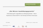 „Die Wiener Ausbildungsgarantie“ - oldweb.hs-emden-leer.deoldweb.hs-emden-leer.de/fileadmin/user_upload/Fachbereiche/FB_SAG/... · BMS/BHS Bildungs-BeraterInnen Sozialpädagog.