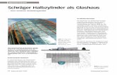 Ingenieur-Holzbau Schräger Halbzylinder als Glashausinduo.wood-poles.com/ingenieur/publikationen/Schraeger Halbzylinder... · masselose Membran zwischen innen und außen. Holzbauteile,