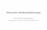Rationale Antibiotikatherapie - labor-koblenz.delabor-koblenz.de/wp-content/uploads/2012/08/Rationale... · –Makrolid (ca. 6% der GAS sind resistent) oder Clindamycin. Akute Tonsillopharyngitis: