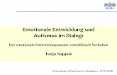 Emotionale Entwicklung und Autismus im Dialog Sappok.pdf · Skala der Emotionalen Entwicklung – Diagnostik Manual Ein Instrument zur Feststellung des emotionalen Entwicklungsstands