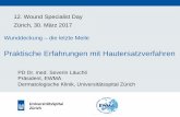 12. Wound Specialist Day Zürich, 30. März 2017 Wunddeckung ... · A prospective randomized comparative parallel study of amniotic membrane wound graft in the management of diabetic