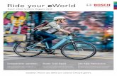 Ride your eWorld - radsport-mayergmbh.deradsport-mayergmbh.de/wp-content/uploads/2018/03/Bosch-eBike... · Schon seit mehr als zwei Jahren pendelt Julia mit dem eBike fast jeden Tag