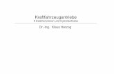 Dr.-Ing. Klaus Herzog - thm.de · Generator Elektromotor Getriebe Verbrennungs-motor Tank Batterie Serieller Hybridantrieb Paralleler Hybridantrieb. Kraftfahrzeugantriebe 5 Elektromotoren