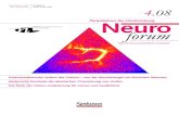 November 2008 ISSN 0947-0875 4 - nwg-info.denwg.glia.mdc-berlin.de/media/pdf/neuroforum/2008-4.pdf · 4.08 Endocannabinoides System des Gehirns – von der Neurobiologie zur klinischen