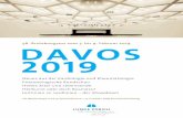 58. Ärztekongress vom 7. bis 9. Februar 2019 DAVOS · dürfen Sie auch auf das Referat von Prof. Giovanni Maio sein, welcher über das Geschäftsmo-dell Gesundheit und die verlorene