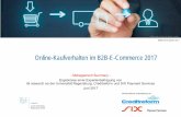 Online-Kaufverhalten im B2B-E-Commerce 2017 - ibi.de · Seite 3 © 2017 ibi research: „Online-Kaufverhalten im B2B-E-Commerce“–powered byCreditreform und SIX Management Summary