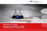 Gefahrstoffliste 2018 - publikationen.dguv.de · 10 vollständigen Stoffeinstufung und -kennzeichnung aus Tabelle 3 im Anhang VI der CLP-Verordnung wird verzich-tet, da aufgrund der