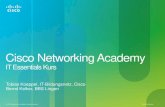 Cisco Networking Academy - IT-Bildungsnetz · •Ein Agreement zwischen Academy und Cisco muss durch Klicken geschlossen werden –Schulleitung einbeziehen • Auswahl eines Academy