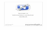 Normfall 7.3 Administration und Betrieb · 3 © 2016 Normfall GmbH Normfall 7.3 Administration und Betrieb Nf7Repositories.xml (Projektspeicher)..... 43