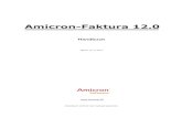 Hilfe Amicron Software · Handbuch Stand: 27.11.2017 Amicron-Faktura 12.0 (Handbuch nicht für den Verkauf bestimmt)