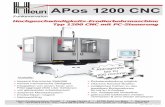 APos 1200 CNC - heun-gmbh.de · Funkenerosion APos 1200 CNC Vorteile: Abtragsrate bis zu 200 mm/min Hochgeschwindigkeits-Erodierbohrmaschine Typ 1200 CNC mit PC-Steuerung Hochgeschwindigkeits-Erodierbohrmaschine