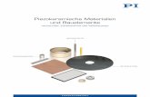 Piezo-Technik u. Piezokeramik Katalog: Piezo Komponenten ... · PICeramicbietet Piezokeramische Werkstoffe(PZT) Piezokeramische Bauelemente Kunden -undanwen - dungsspezifische Ultraschallwandler