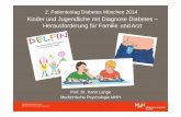 Kinder und Jugendliche mit Diagnose Diabetes ... · Kinder und Jugendliche mit Diagnose Diabetes – Herausforderung für Familie undArzt Prof. Dr. Karin Lange Medizinische Psychologie
