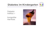 Diabetes mellitus = honigsüßer Harnfluss · PDF fileDiabetes mellitus Typ I immunvermittelt juvenil Diabetes mellitus Typ II mit/ohne Übergewicht Diabetes mellitus Typ III weitere