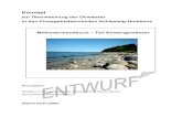 Konzept · Konzept zur Überwachung der Gewässer in den Flussgebietseinheiten Schleswig-Holsteins Methodenhandbuch – Teil Küstengewässer Herausgeber: Ministerium für …