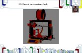 3D-Druck im Amateurfunk - darc.de · 4 3D-Druck im Amateurfunk Grundlagen 7 Vorteile FDM (deutsch: Schmelzschichtung): Modelle aus dem Internet oder selbst erstellt CAD Modelle Komplexe