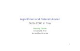 Algorithmen und Datenstrukturen SoSe 2008 in Trier · 4. Ist der Keller nicht leer, so gilt: S.push(S.pop()) verändert den Keller nicht. Beobachte: Auf die “Implementierung”
