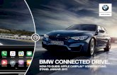 BMW CONNECTED DRIVE. · bmw connected drive. how-to guide: apple carpl®ay vorbereitung. stand: januar20 17. freude am fahren