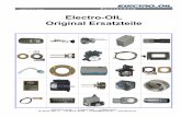 Electro-OIL Original Ersatzteilepreislisten.giersch.info/PL/ET_Liste_Electro_oil_10_09.pdf · Kondensator 4 µF für Motor 110W 1 ...