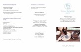 Akupunktur - · PDF fileKlinik für Frauenheilkunde und Geburtshilfe Akupunktur. Liebe werdende Mutter, was in China schon seit langer Zeit bekannt ist Akupunktur zur Geburtserleichterung
