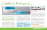 Plastik in Kosmetik - Startseite | Greenpeace .2016-12-05  Flyer Plastikm¼ll Plastik in Kosmetik