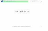 Web Services - bioinf.jku.at filePraktikum aus Softwareentwicklung 2 Java Praktikum – SS 2010 – Gerald.Ehmayer@borland.com 2 Web Services • Einführung – Definition, Eigenschaften,