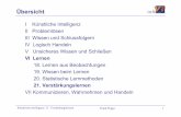 Übersicht - Lehrstuhl für Informatik VI, Uni Würzburgki.informatik.uni-wuerzburg.de/teach/documents/KI/skript/...Optimale Erkundungspolitik – "Bandit Problem": N-armiger Bandit