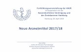Neue Arzneimittel 2017/2018 . Wille Hans Wille Institut f¼r Klinische Pharmakologie Klinikum Bremen