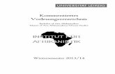Kommentiertes Vorlesungsverzeichnis - afrikanistik.gko.uni ...afrikanistik.gko.uni-leipzig.de/documents/vorlesungsverzeichnisse/BAMAWS201314.pdf · Prof. Dr. Rose Marie Beck ... Praktikum