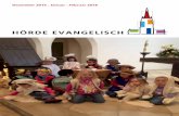 HÖRDE EVANGELISCH · Collegium Vocale – Konzert in der Lutherkirche MÄRKTE & EVENTS 36 Italienische Madrigale 36. Was war denn das? – Das große Erstau-nen steht der kleinen