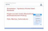 Sumatriptan – Synthese (Fischer-Indol- Synthese) Fragen ...user.uni-frankfurt.de/~dingerma/Podcast/WS_2009_16(2).pdf · Johann Wolfgang Goethe -Universität Frankfurt am Main Sumatriptan