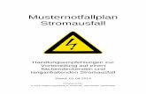 Musternotfallplan Stromausfall - rp.baden-wuerttemberg.de · Lothar F i s c h e r (LRA Ravensburg), Jürgen H a l m (RP Tübingen), Jens H a r t m a n n (TransnetBW GmbH), Alexander