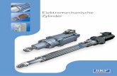 Elektromechanische Zylinder - skf.com DE.pdf  Hydraulik + Schnelligkeit der Pneumatik SKF Zylinder