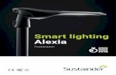 Smart lighting Alexia Lichteinheit der Sustainder Leuchte Alexia kann mit verschiedenen Linsen best¼ckt