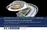 Einladung und Programm zur Tagung - med.uni-magdeburg.de · 11.15 – 13.30 Uhr Moderation: U. Vorwerk Themenblock V: Moderne Reha-Konzepte für CI-Träger • Inhalte und Bedeutung