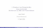 1 Struktur von Biomolekülen - Bioinformatics Leipzig · 2014-04-07 · Praktikum Raum 109, Härtelstraÿe 16-18 Gruppe A: 30.06.14 11.07.14 ... eTrmine Montag Freitag 07.04.14 VL