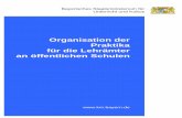 Organisation der Praktika für die ... - km.bayern.de · Orientierungspraktikum und Betriebspraktikum 3 22038.3.5-K Organisation des Betriebspraktikums und des Orientierungspraktikums