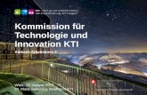 Kommission für Technologie und Innovation KTI · • Die Schweiz ist ein kleines, rohstoffarmes Land. • Sie ist eine der offensten Volkswirtschaften der Welt und stark exportorientiert.