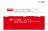 Einladung / KTI - startupticker.ch · Join the SWISS Pavilion “Research & Innovation” @CeBIT Hannover 2015 (16 – 20 March) Application form Based on the offer from T-LINK SWISS