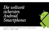 Die weltweit sichersten Android Smartphones - BB10QNX.de · der CPU (Hardware Forensik). ... 2 Betriebssystem mit BlackBerry Security ... R Der integrierte Primary Bootloader (PBL)