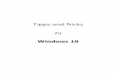Tipps und Tricks zu Windows 10 - lam-it.de · Windows 10 alle Datenschutz Optionen ausschalten Datenschutzoptionen ändern PFAD: Start\Einstellungen\Datenschutz\Allgemein