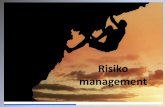 Risiko management - klinikum-tut.de · Risiko. drückt die Wahrscheinlichkeit aus, mit der eine betrachtete Person oder ein betrachteter Gegenstand auf eine Gefahr stößt. Gemeinsam