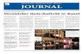 Newsletter – H JOURNAL - lignum.ch · JOURNAL Newsletter ligNum – HolzwirtscHaft scHweiz – wiNter 2015 Vom 12.–16. Januar 2016 geht in Basel die nächste Swissbau über die