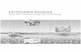Leitfaden Biogas : von der Gewinnung zur Nutzung ; Bioenergie · Leitfaden Biogas-Von derGewinnungzurNutzung 6 GasaufbereitungundVerwertungsmöglichkeiten 106 Er. Fischer, H. Gattermann,J.