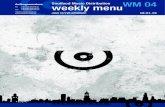 Auftragsannahme Soulfood Music Distribution weekly menu WM 04 · MERCHANDISE Soulfood Music Distribution WM 04 weekly menu 18.01.19 Auftragsannahme Tel +49 (0)40 854196 21 +49 (0)40